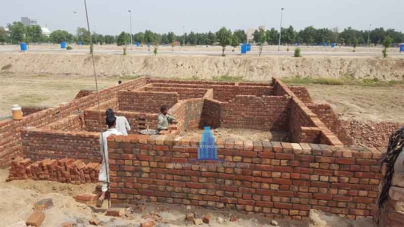 bahria town brick work by Al Naafay