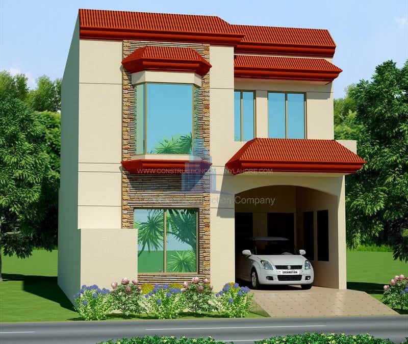 House Design Canal Garden