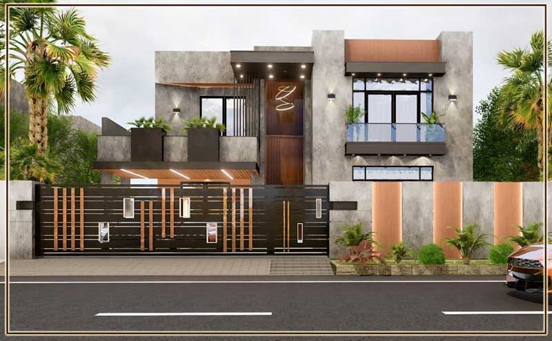 chinar bagh project 1 kanal deisgn 1 with boundry wall