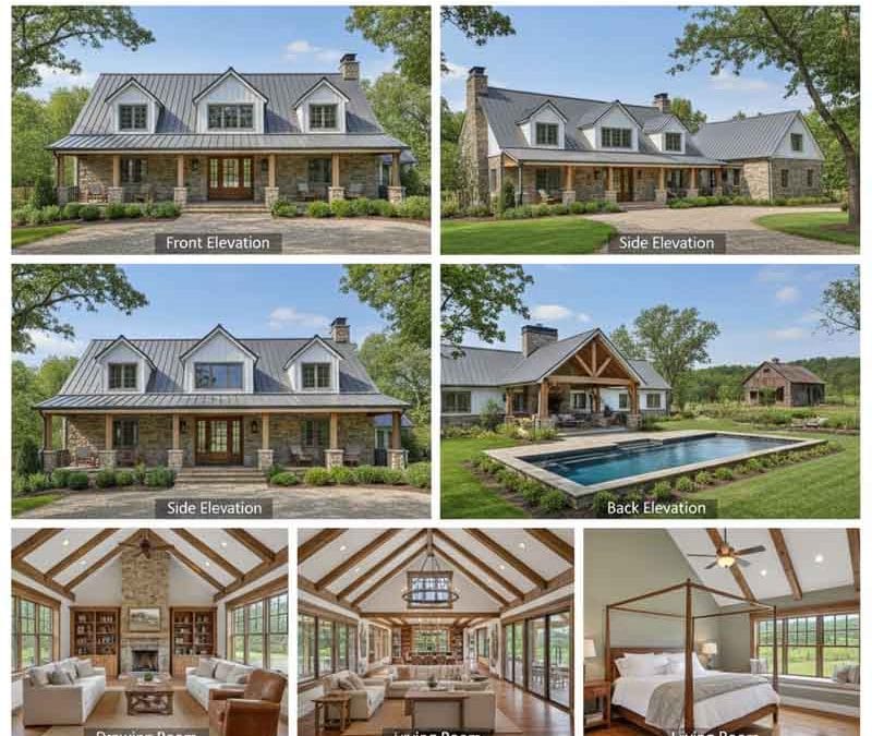 Farmhouse 8 Kanal House