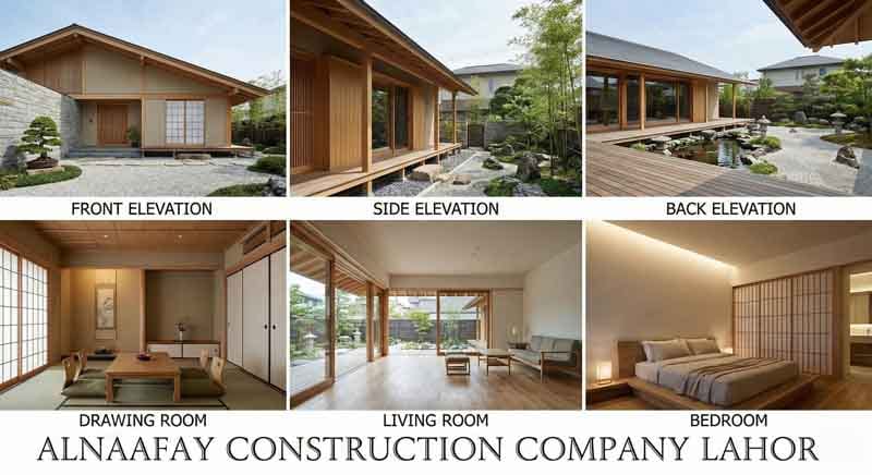 Japanese Zen 1 kanal house design