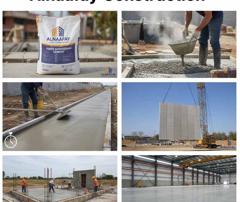 Rapid Hardening Cement for construction
