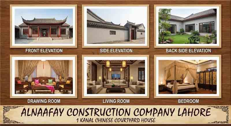 Chinese Courtyard 1 kanal house