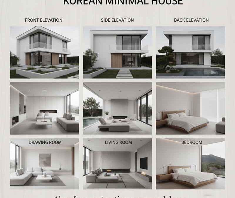 Korean Minimal House Design