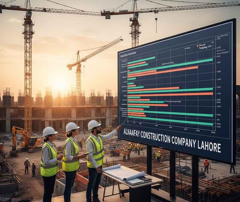 Gantt charts for construction