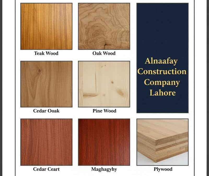 Wood types for construction