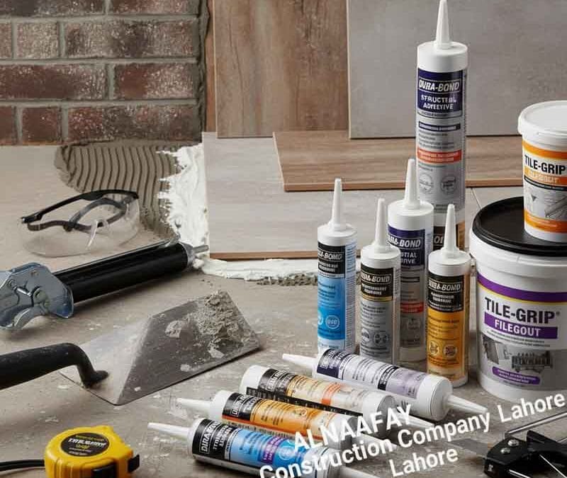 Adhesives and sealants for construction