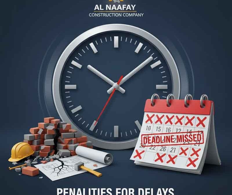 Penalties for missed deadlines